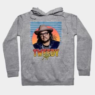 jeff tweedy retro style flyer vintage Hoodie